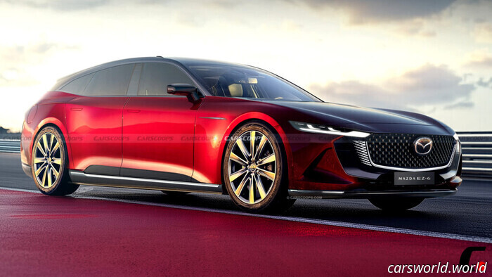 ¿Qué Pasaría Si Mazda Construyera Una Camioneta Deportiva De Seis Cilindros En Línea A Partir Del EZ-6? | Carscoops